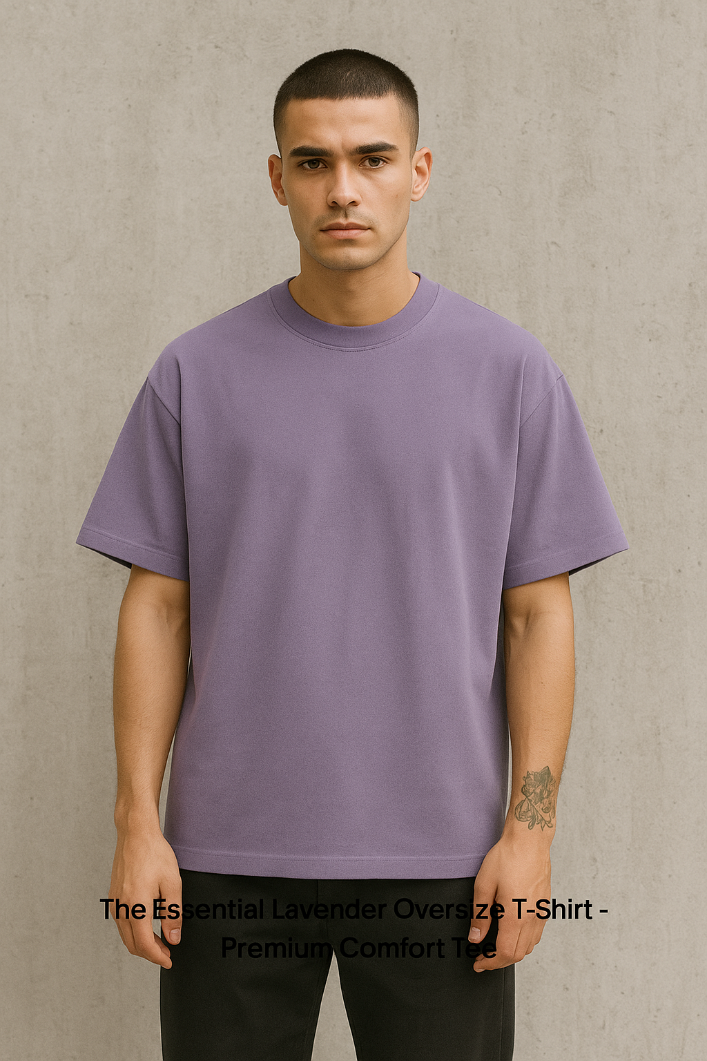 The Essential Lavender Oversize T-Shirt – Premium Comfort Tee