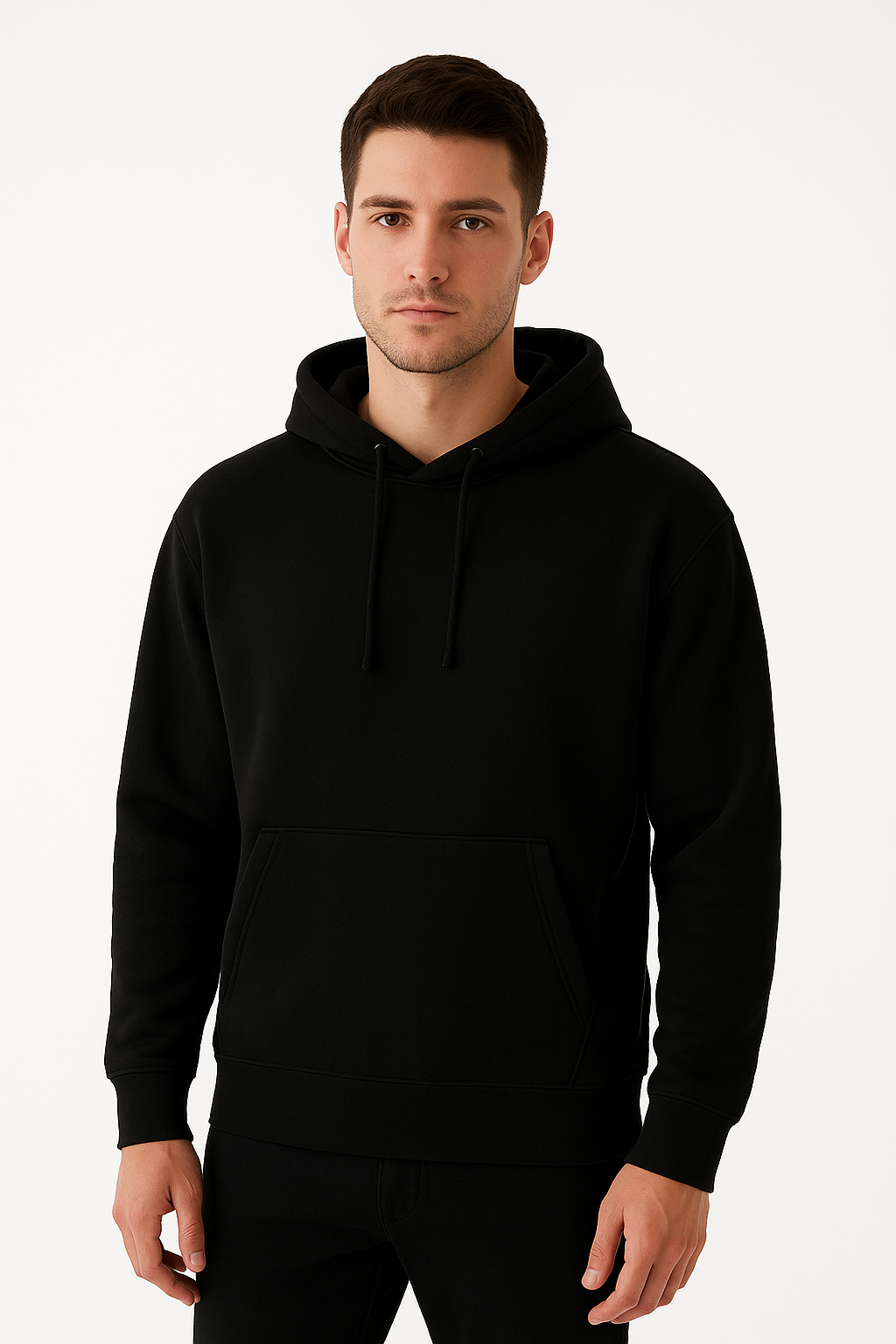 The Essential Black Hoodie – Premium Comfort Fit