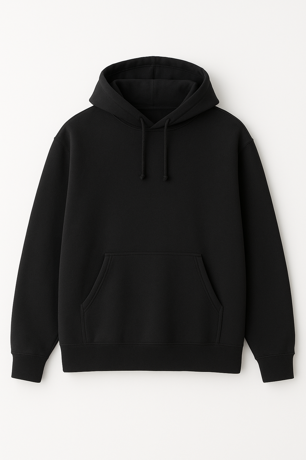 The Essential Black Oversized Hoodie – Timeless Street Luxury