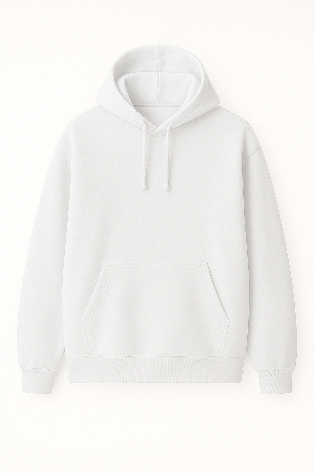 The Essential White Oversized Hoodie – Minimalist Everyday Elegance