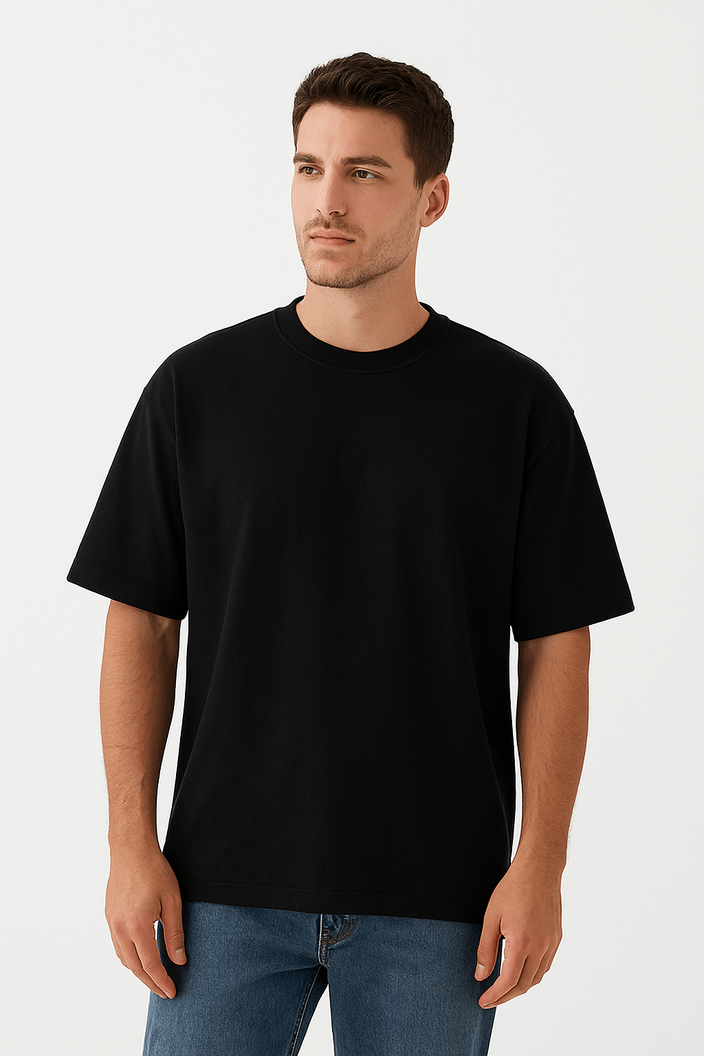 Classic Black Oversize T-Shirt - The Ultimate Relaxed Fit Tee